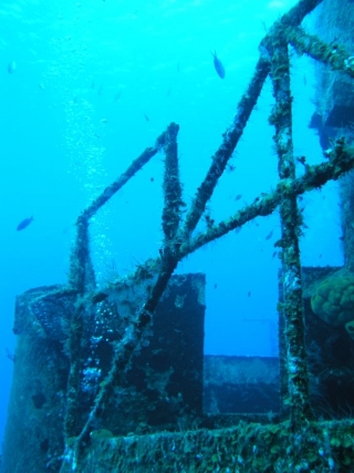 Buceo en barcos hundidos
